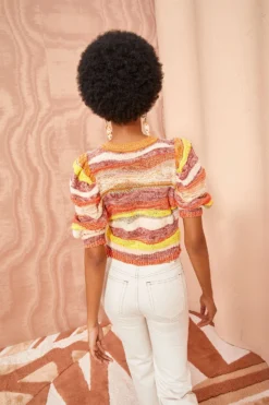 ULLA JOHNSON Odie Top - Agate -ULLA JOHNSON ULLA JOHNSON Odie Top AGATE 04