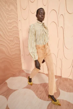 ULLA JOHNSON Opal Blouse - Sand 9 ULLA JOHNSON Opal Blouse - Sand -ULLA JOHNSON ULLA JOHNSON Opal Blouse SAND 0129