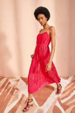 ULLA JOHNSON Orla Dress - Orchid -ULLA JOHNSON ULLA JOHNSON Orla Dress ORCHID 05