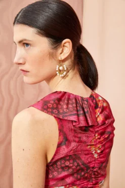 ULLA JOHNSON Othella Dress - Wild Rose 9 ULLA JOHNSON Othella Dress - Wild Rose -ULLA JOHNSON ULLA JOHNSON Othella Dress WILD ROSE 03