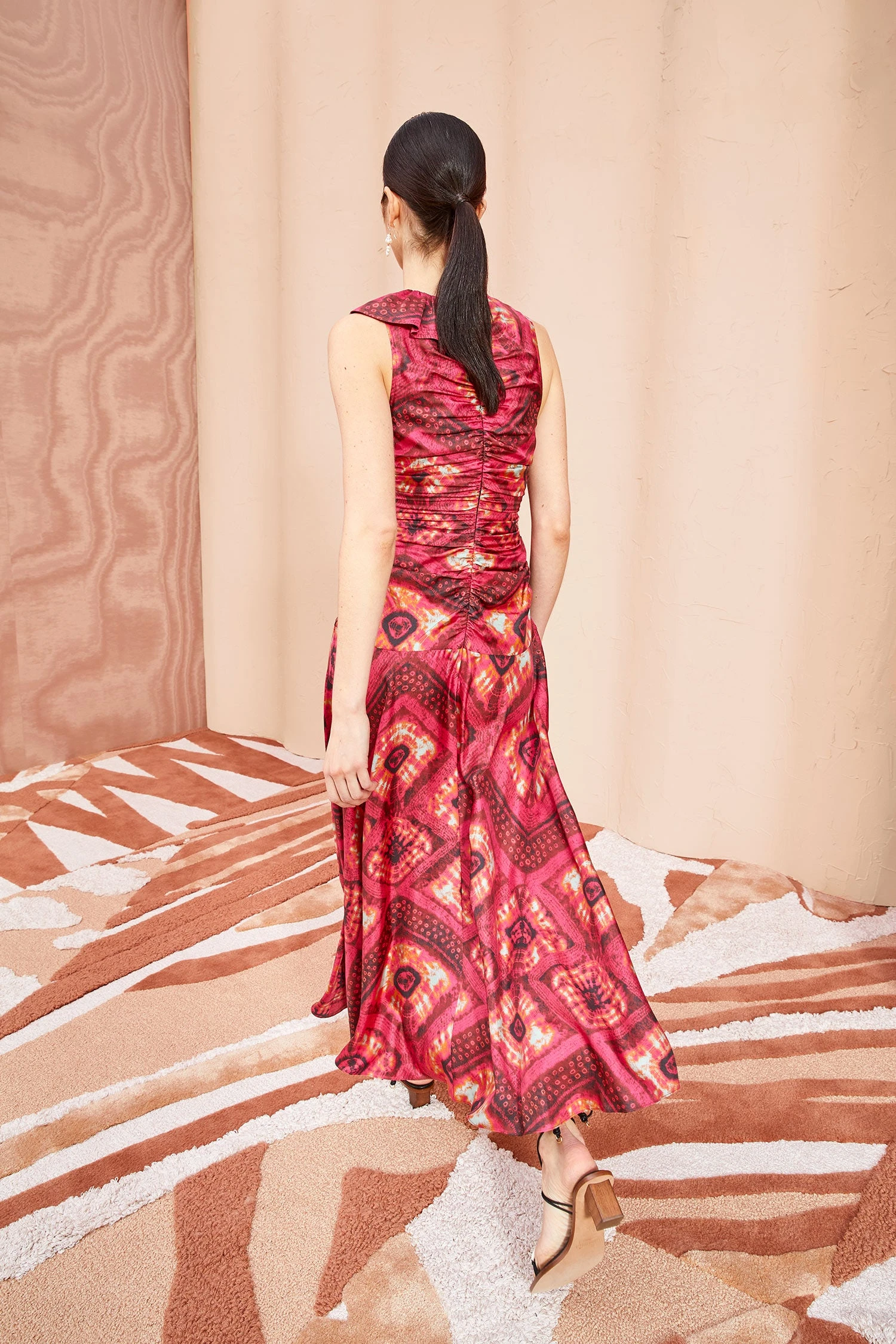 ULLA JOHNSON Othella Dress - Wild Rose 5 ULLA JOHNSON Othella Dress - Wild Rose - Image 5