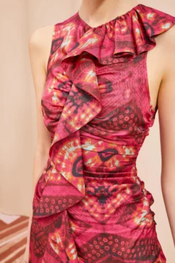 ULLA JOHNSON Othella Dress - Wild Rose 11 ULLA JOHNSON Othella Dress - Wild Rose -ULLA JOHNSON ULLA JOHNSON Othella Dress WILD ROSE 05