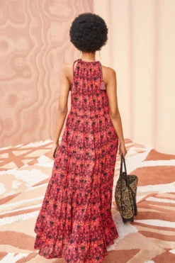 ULLA JOHNSON Ottavia Coverup - Wild Rose 8 ULLA JOHNSON Ottavia Coverup - Wild Rose -ULLA JOHNSON ULLA JOHNSON Ottavia Coverup WILD ROSE 04