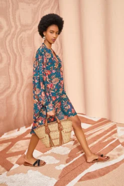 ULLA JOHNSON Otto Coverup - Delphinium -ULLA JOHNSON ULLA JOHNSON Otto Coverup DELPHINIUM 03