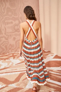 ULLA JOHNSON Paz Dress - Canyon -ULLA JOHNSON ULLA JOHNSON Paz Dress CANYON 04