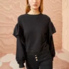ULLA JOHNSON Pilar Pullover - Noir