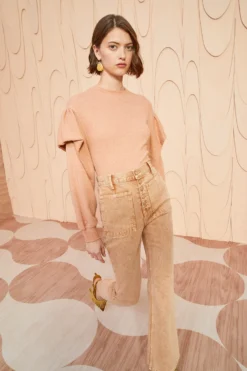 ULLA JOHNSON Pilar Pullover - Resin