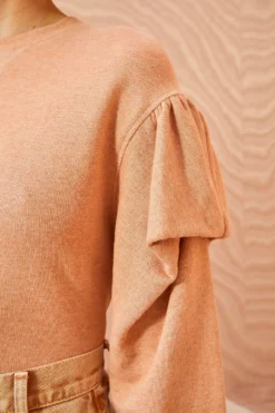 ULLA JOHNSON Pilar Pullover - Resin -ULLA JOHNSON ULLA JOHNSON Pilar Pullover RESIN 05