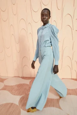 ULLA JOHNSON Polina Pant - Agave -ULLA JOHNSON ULLA JOHNSON Polina Pant AGAVE 0104