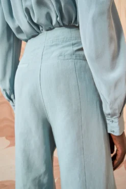 ULLA JOHNSON Polina Pant - Agave -ULLA JOHNSON ULLA JOHNSON Polina Pant AGAVE 0138