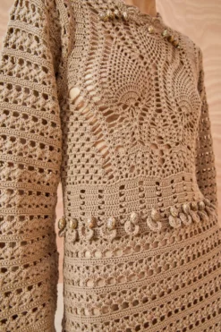 ULLA JOHNSON Prisha Dress - Flax 8 ULLA JOHNSON Prisha Dress - Flax -ULLA JOHNSON ULLA JOHNSON Prisha Dress FLAX 02 ALT