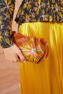 ULLA JOHNSON Remy Mini Soft Clutch - Sierra Floral