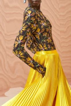 ULLA JOHNSON Rami Skirt - Sunsprite -ULLA JOHNSON ULLA JOHNSON Rami Skirt SUNSPRITE 05