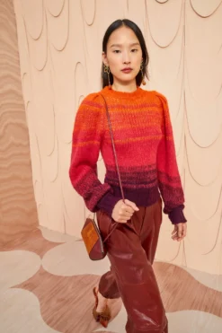 ULLA JOHNSON Rosalia Pullover - Agate 9 ULLA JOHNSON Rosalia Pullover - Agate -ULLA JOHNSON ULLA JOHNSON Rosalia Pullover AGATE 01 MAIN