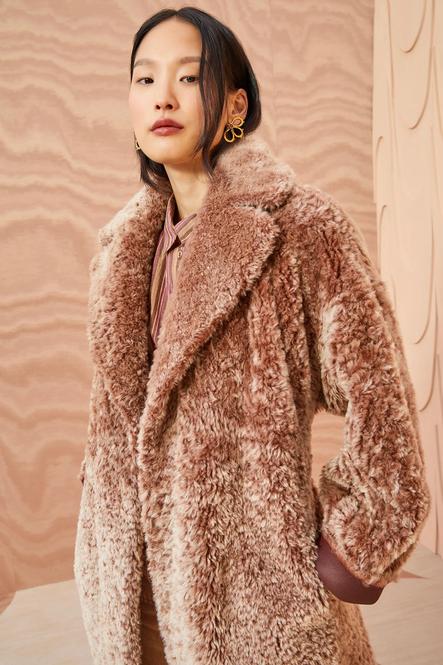 ULLA JOHNSON Rosetta Coat - Cognac 4 ULLA JOHNSON Rosetta Coat - Cognac - Image 4