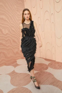 ULLA JOHNSON Sarafina Skirt - Noir