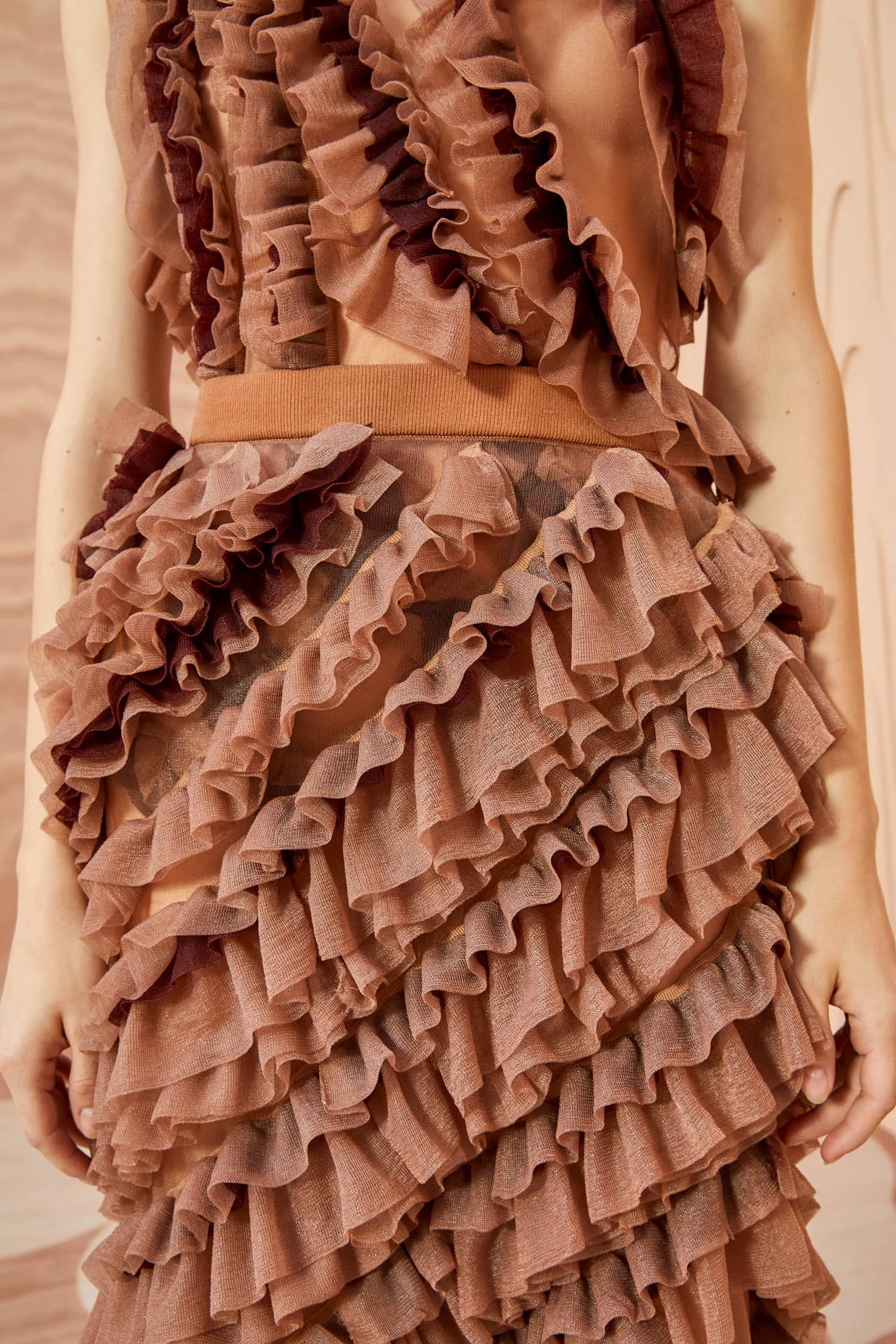 ULLA JOHNSON Sarafina Skirt - Umber 3 ULLA JOHNSON Sarafina Skirt - Umber - Image 3