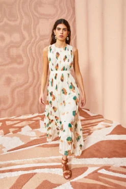 ULLA JOHNSON Sarai Dress - Aurora 9 ULLA JOHNSON Sarai Dress - Aurora -ULLA JOHNSON ULLA JOHNSON Sarai Dress AURORA 03