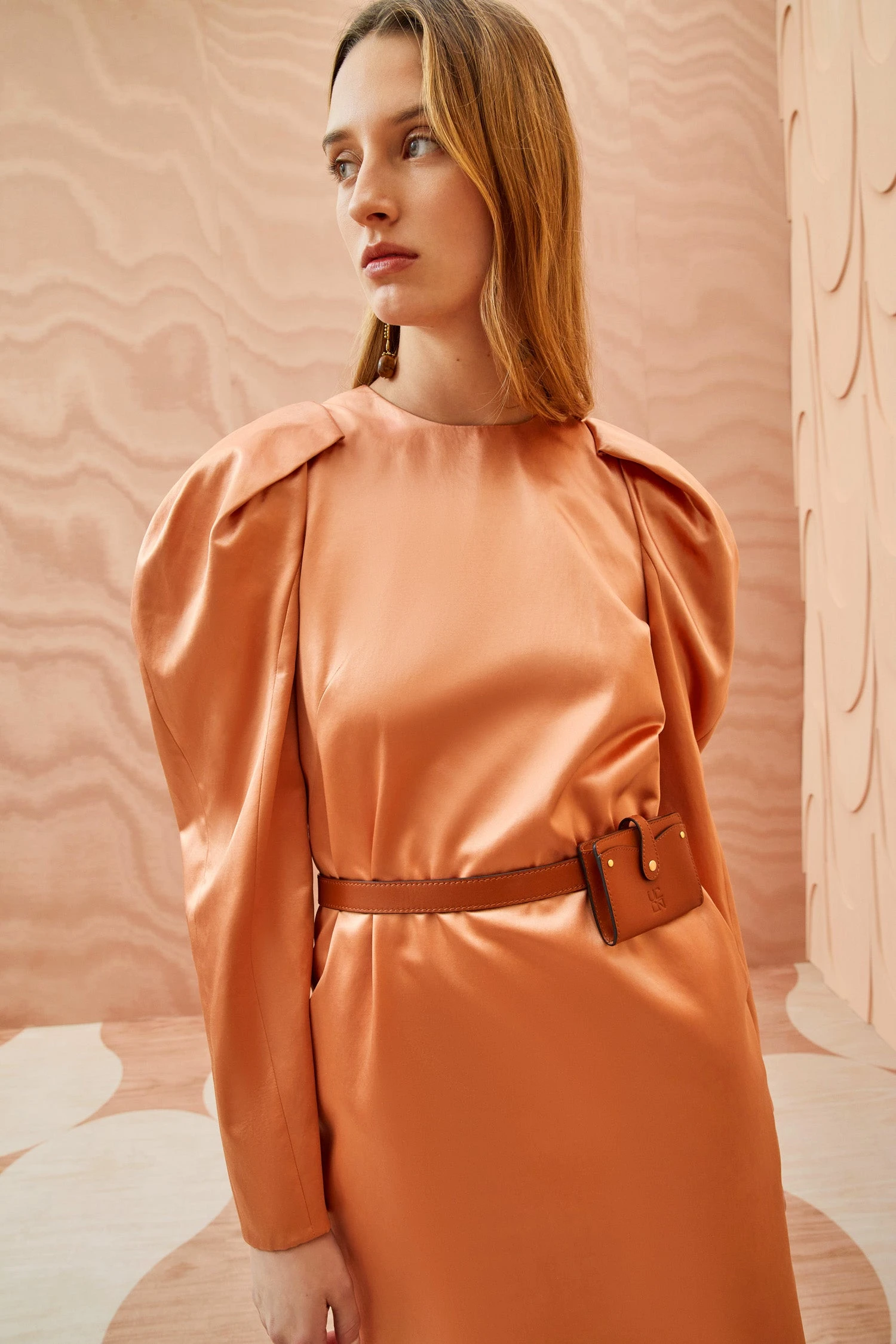 ULLA JOHNSON Silvana Dress - Copper 2 ULLA JOHNSON Silvana Dress - Copper - Image 2