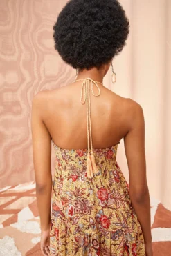 ULLA JOHNSON Siya Coverup - Calla Lily -ULLA JOHNSON ULLA JOHNSON Siya Coverup CALLA LILY 04