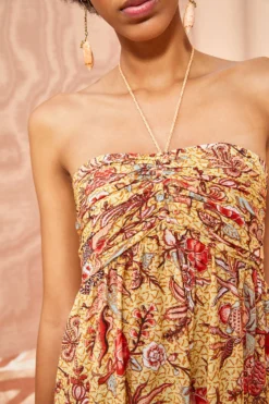 ULLA JOHNSON Siya Coverup - Calla Lily -ULLA JOHNSON ULLA JOHNSON Siya Coverup CALLA LILY 05