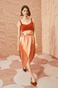 ULLA JOHNSON Taliah Bralette - Redwood -ULLA JOHNSON ULLA JOHNSON Taliah Bralette REDWOOD 0103