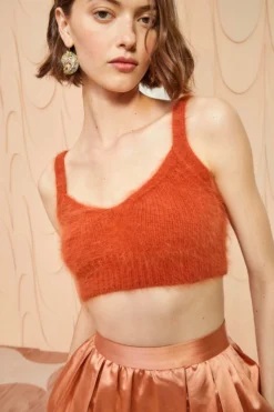 ULLA JOHNSON Taliah Bralette - Redwood -ULLA JOHNSON ULLA JOHNSON Taliah Bralette REDWOOD 0119