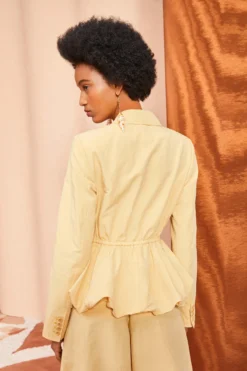 ULLA JOHNSON Talie Blazer - Dune -ULLA JOHNSON ULLA JOHNSON Talie Blazer DUNE 0144