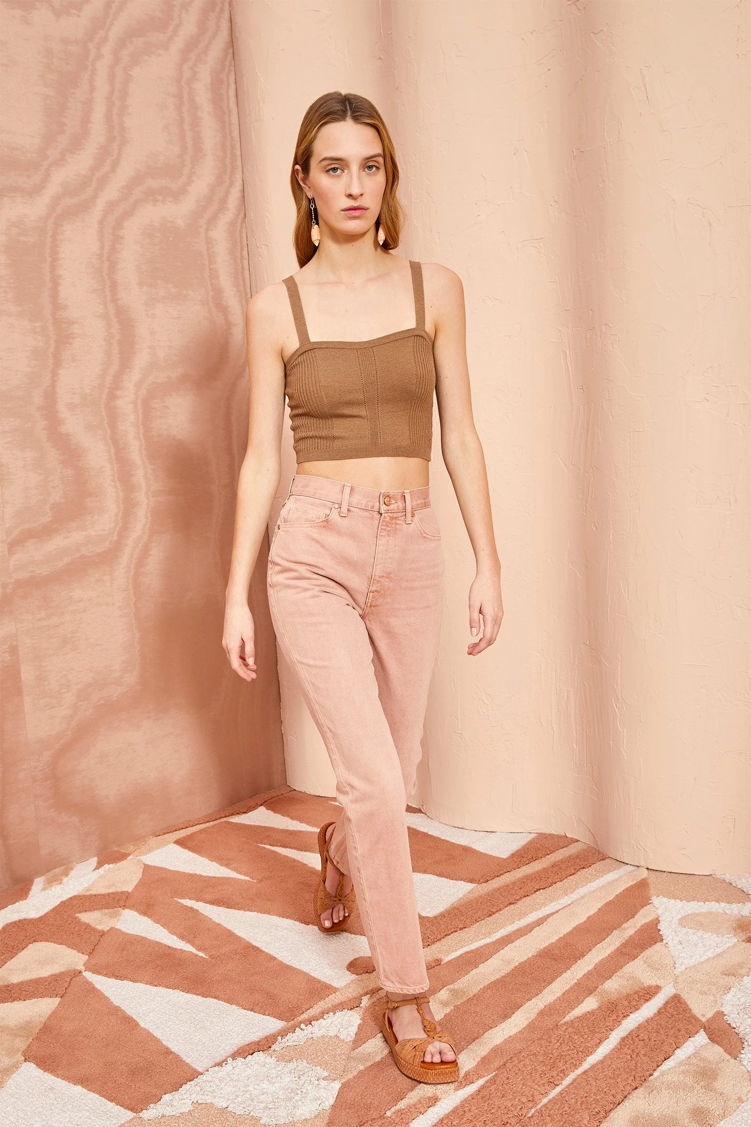 ULLA JOHNSON The Agnes Jean - Rosewood Wash 1 ULLA JOHNSON The Agnes Jean - Rosewood Wash