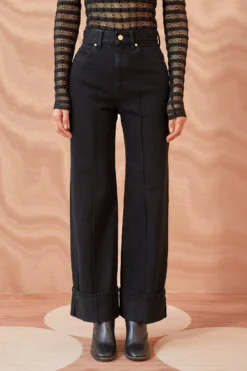 ULLA JOHNSON -ULLA JOHNSON ULLA JOHNSON The Genevieve Jean NOIR WASH 02 ATL