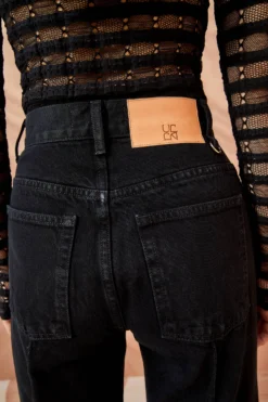 ULLA JOHNSON The Genevieve Jean - Noir Wash -ULLA JOHNSON ULLA JOHNSON The Genevieve Jean NOIR WASH 05