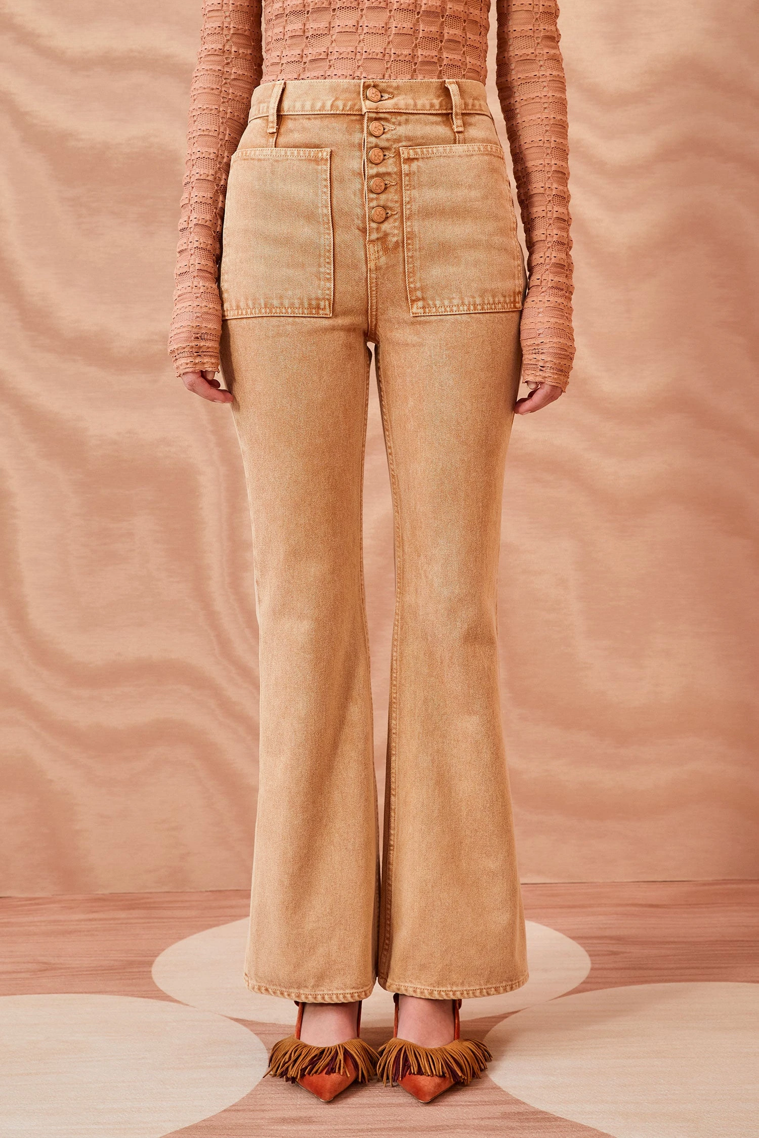 ULLA JOHNSON The Lou Jean - Stone Dye Wash 2 ULLA JOHNSON The Lou Jean - Stone Dye Wash - Image 2