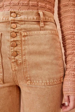 ULLA JOHNSON The Lou Jean - Stone Dye Wash 8 ULLA JOHNSON The Lou Jean - Stone Dye Wash -ULLA JOHNSON ULLA JOHNSON The Lou Jean STONE DYE WASH 04