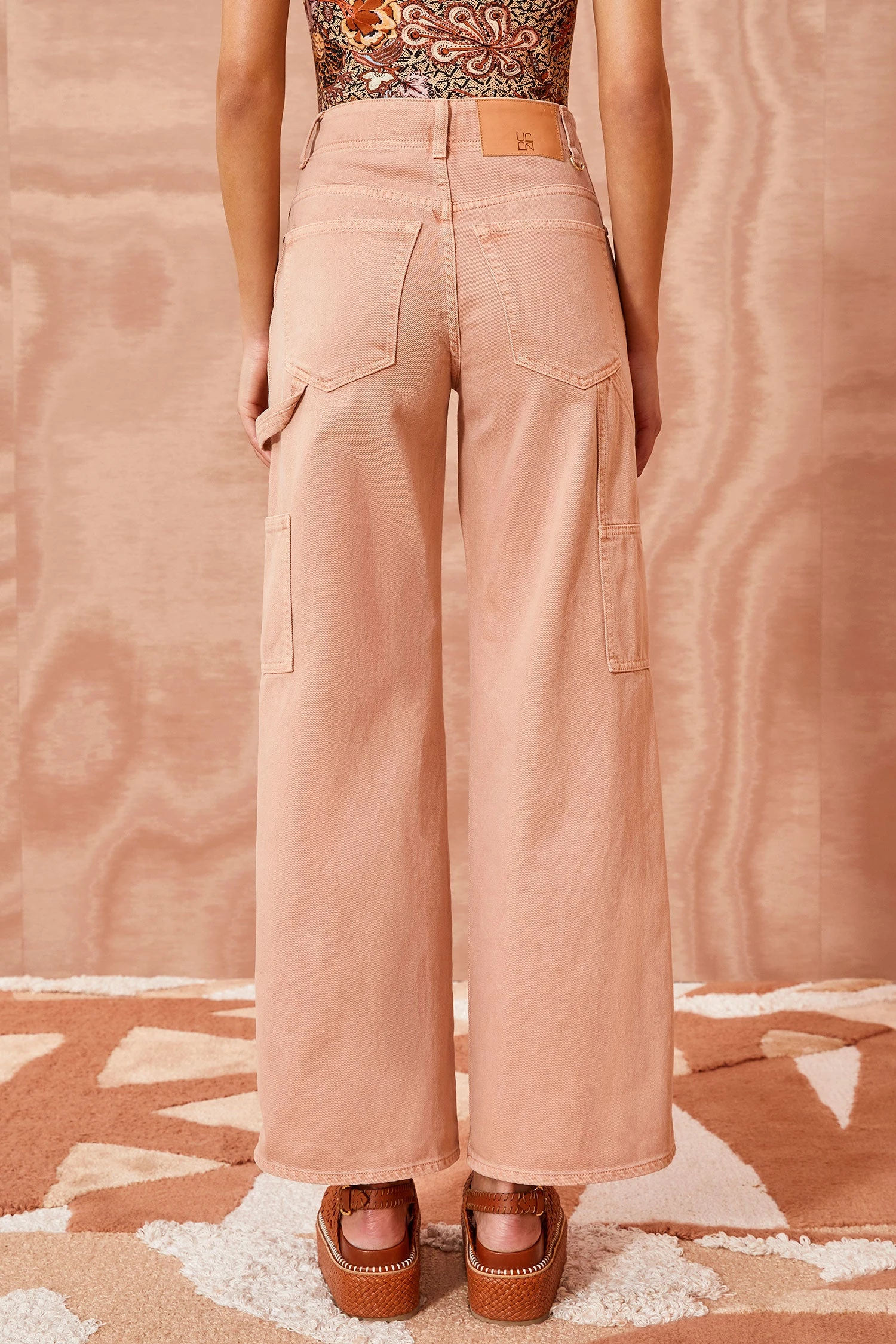 ULLA JOHNSON The Olympia Jean - Rosewood Wash 5 ULLA JOHNSON The Olympia Jean - Rosewood Wash - Image 5