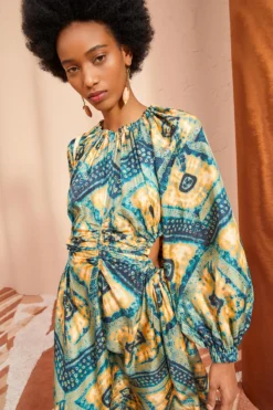 ULLA JOHNSON Tulia Dress - Constellation -ULLA JOHNSON ULLA JOHNSON Tulia Dress CONSTELLATION 03