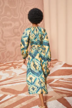 ULLA JOHNSON Tulia Dress - Constellation -ULLA JOHNSON ULLA JOHNSON Tulia Dress CONSTELLATION 04