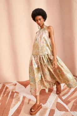 ULLA JOHNSON Tyra Dress - Meadow -ULLA JOHNSON ULLA JOHNSON Tyra Dress MEADOW 0073