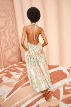 ULLA JOHNSON Tyra Dress - Meadow -ULLA JOHNSON ULLA JOHNSON Tyra Dress MEADOW 0103