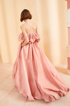 ULLA JOHNSON Vittoria Gown - Azalea 10 ULLA JOHNSON Vittoria Gown - Azalea -ULLA JOHNSON ULLA JOHNSON VITTORIA GOWN AZALEA 05