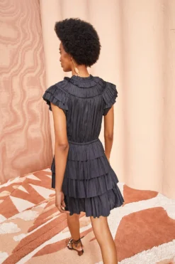 ULLA JOHNSON Vesna Dress - Noir 8 ULLA JOHNSON Vesna Dress - Noir -ULLA JOHNSON ULLA JOHNSON Vesna Dress NOIR 04