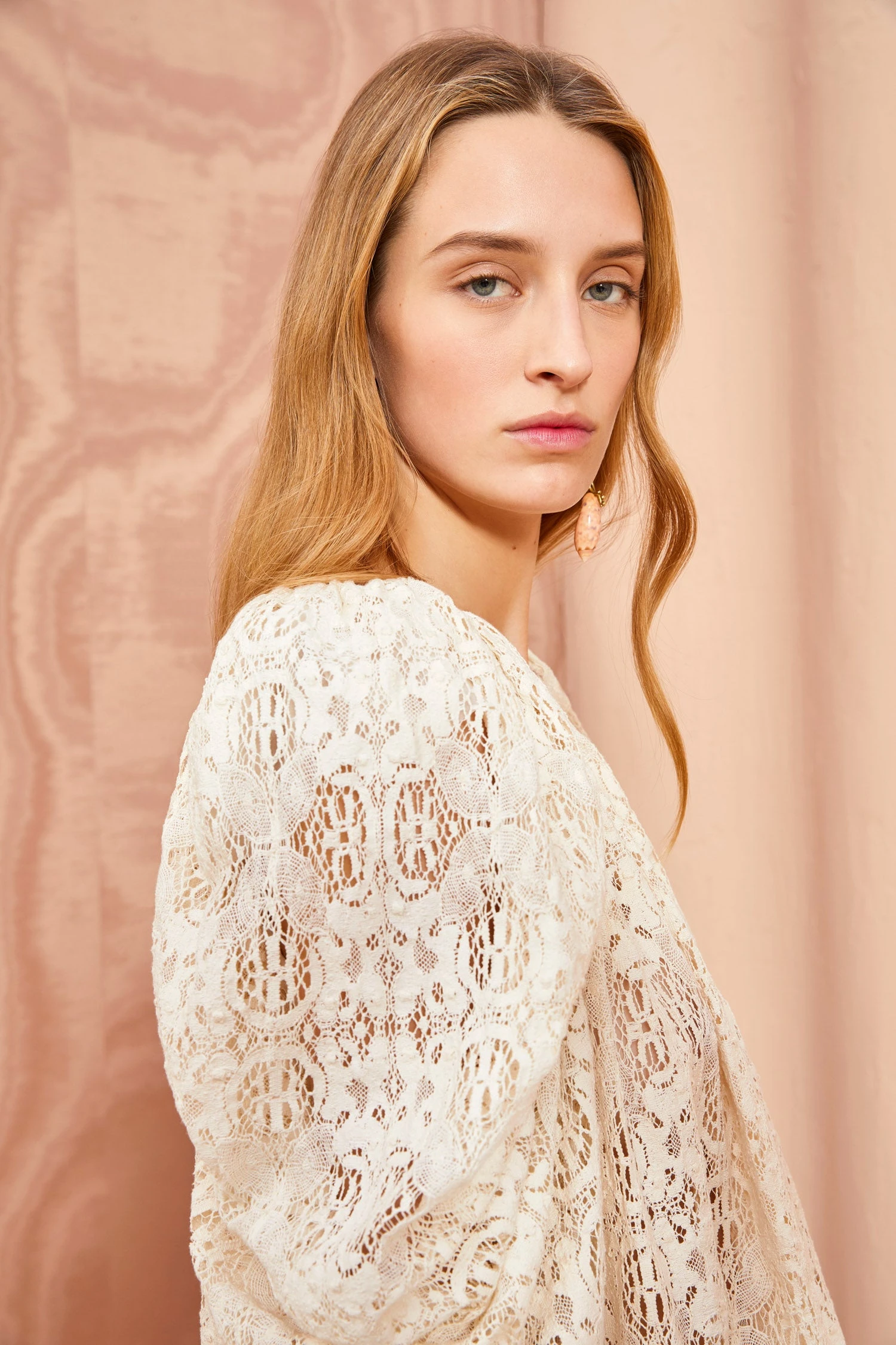 ULLA JOHNSON Vivi Blouse - Chalk 2 ULLA JOHNSON Vivi Blouse - Chalk - Image 2