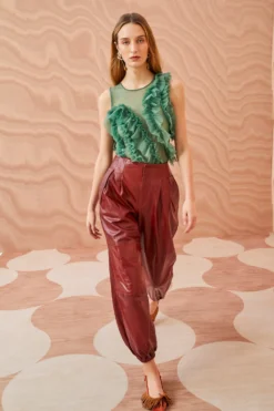 ULLA JOHNSON Winnifred Top - Jade