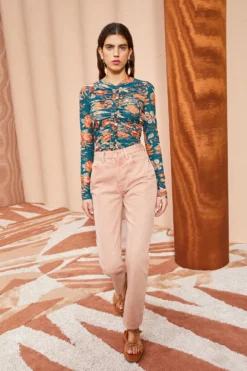 ULLA JOHNSON Wren Top - Delphinium 7 ULLA JOHNSON Wren Top - Delphinium -ULLA JOHNSON ULLA JOHNSON Wren Top DELPHINIUM 03