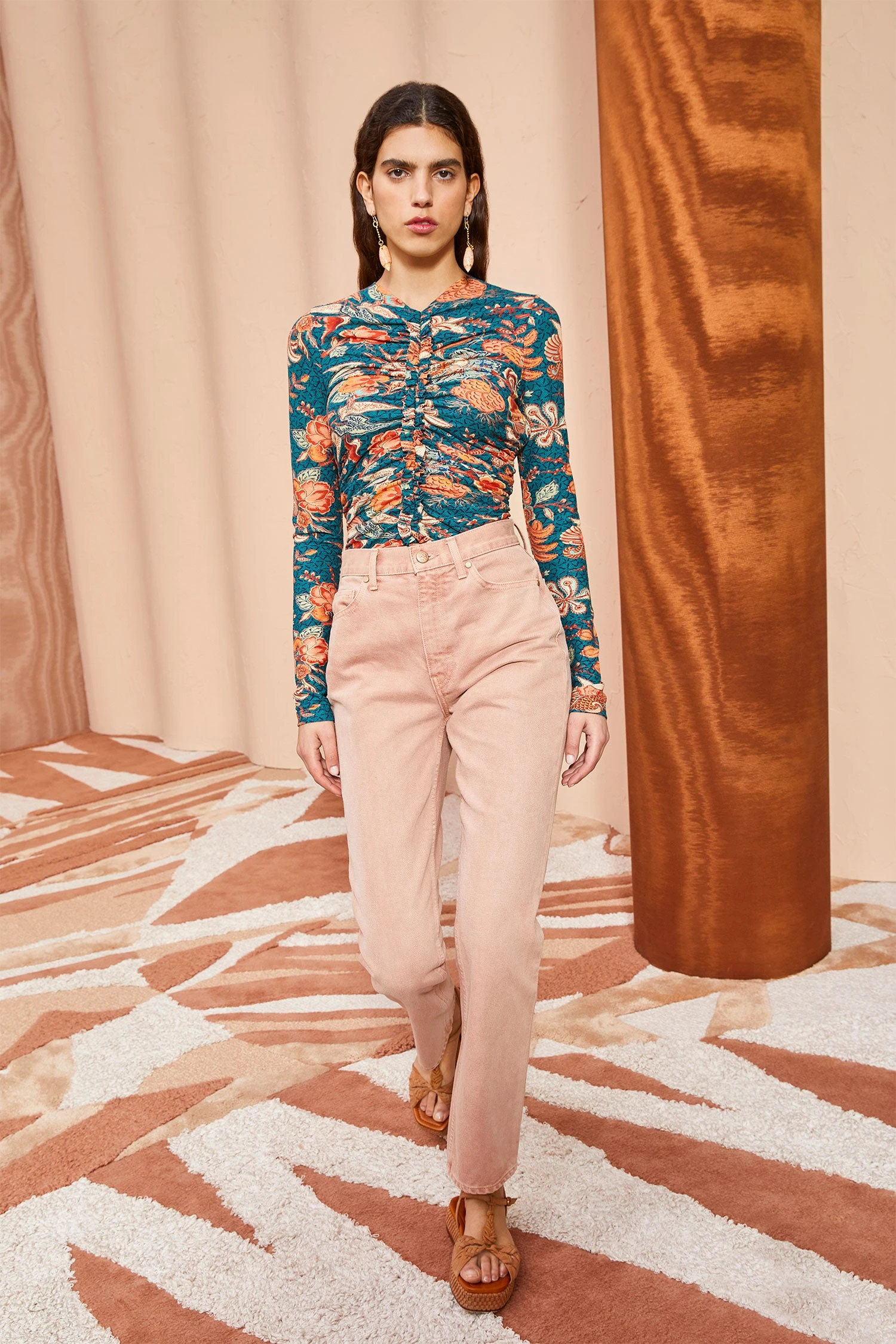 ULLA JOHNSON Wren Top - Delphinium 3 ULLA JOHNSON Wren Top - Delphinium - Image 3