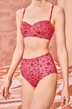 ULLA JOHNSON Zahara Bikini Bottom - Poppy Floral -ULLA JOHNSON ULLA JOHNSON Zahara Bikini BOTOM POPPY FLORAL 04
