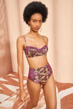 ULLA JOHNSON Zahara Bikini Bottom - Gladiola