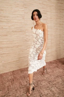 ULLA JOHNSON Sydel Dress - Ivory